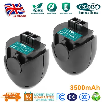 2Pack 4.8V Battery 3.5Ah Ni-MH For Metabo Powergrip 2 Powermaxx 6.27270 6.31858 • £28.95