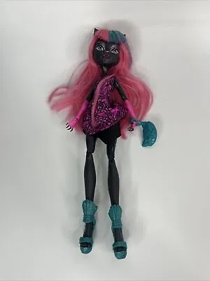 Monster High Boo York Catty Noir City Schemes Mattel Pink/Blue Hair Pink Dress • $29.99