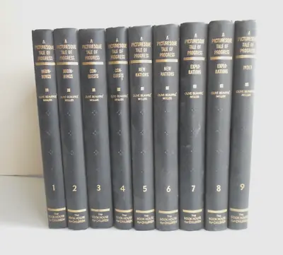 Vintage Book Set  A Picturesque Tale Of Progress HC 1955 9th Printing • $89.95