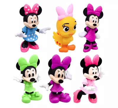 Minnie Mouse Figurines 2.375 X 2 Inch Figure/Cake Topper • $3.75