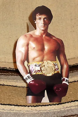 Sylvester Stallone  Rocky  Balboa Movie Tabletop Display Standee 10  Tall • $10.99