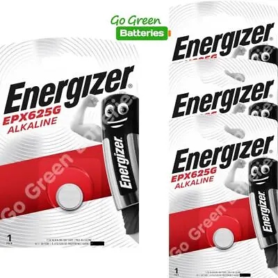 4 X Energizer LR9 PX625 EPX625G 1.5 Volt Alkaline Battery Coin Cell • £4.69