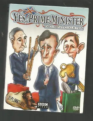 Yes Prime Minister Complete Collection - Usa Region 1 Dvd Set - * Not A Uk Dvd * • £13.99