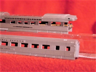 $50 • Buy Kato  C.b.& Q *custom* 'denver Zephyr' Obs Shells (1956) 'mint' N-scale