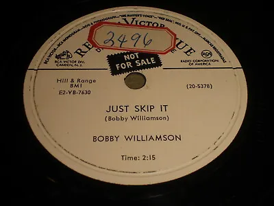 $14 • Buy Bobby Williamson - Just Skip It / When I'm A Hundred Years Old 78