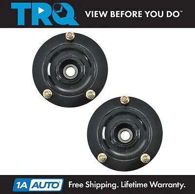 TRQ Front Upper Strut Mount W/ Bearing Pair For Volvo 240 260 • $74.95