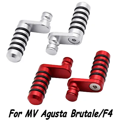 Brake Pedal Shift Lever Toe Pegs For MV Agusta Brutale 989 Aprilia  Tuono V4 • $14.46