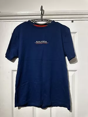 NAUTICA Mens T-Shirt Blue S • £5