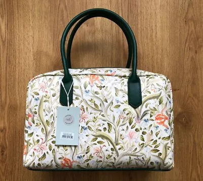 Fable Eloise Large Bowling Bag Iris Green New With Tag *please Read Description • £45