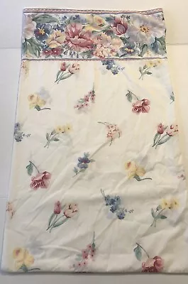 Vintage 1989 Martha Stewart Standard Size Pillow Case Flower Floral Print • $9.99