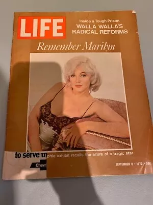 Life Magazine September 8 1972  Marilyn Monroe • $9.95