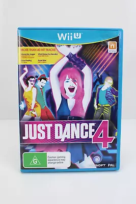 Just Dance 4 - With Manual - Nintendo Wii U - PAL • $14.85