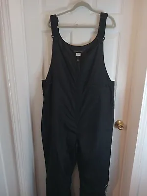 Outdoor Gear Peak Bibs Mens Large Black Snow Ski Winter  Water Resistant 2XL  • $29.99