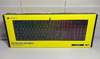 CORSAIR K60 RGB PRO Wired Mechanical Gaming Keyboard Black NEW  • $37.94