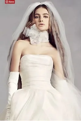 White By Vera Wang Wedding Dress • $450