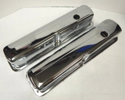 $63.95 • Buy Spectre 5270 Chrome Valve Cover Set Ford Big Block 352 428