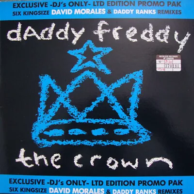 Daddy Freddy - The Crown Limited Edition Promo Pak - Used Vinyl Rec - K7441z • £16.85