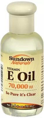 Sundown Naturals Vitamin E Oil 70000iu 2.5oz -2 Pack • $24.18