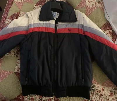 Vintage 1983 Ocean Pacific OP Ski Jacket/Vest Removable Sleeves • $375.99