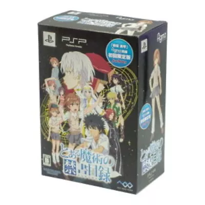 PSP Toaru Majitsu No INDEX Limited Ver. Mikoto Misaka Figma Action FIGURE Japan • $82