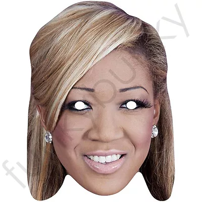 Gina Rio Celebrity Card Face Mask - Ready To Wear - Fancy Dress • £4.65