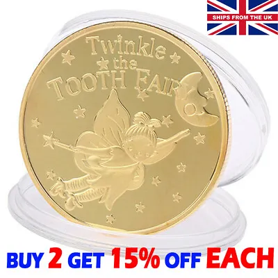 Twinkle The Tooth Fairy Coin Commemorative Coin Children Baby Souvenir Gifts UK • £3.99