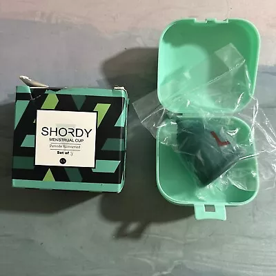 Shordy Reusable Feminine Menstrual Cup Large Silicone Sterilizer • $9.50