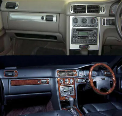 Volvo C70 Fit 1998 99 2000 01 2002 03 04 2005 Cherry Wood Dash Trim Kit Interior • $179.57