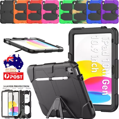 Heavy Duty Case Screen Cover For IPad 10/9/8/7/6/5th Gen Mini Air Pro 11  12.9  • $11.99