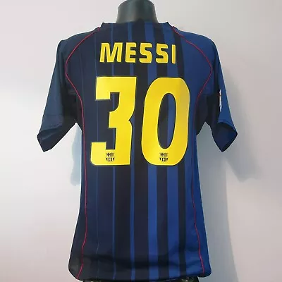 £129.99 • Buy MESSI 30 Barcelona Shirt - Medium - 2004/2005 - Debut Barca Nike Jersey