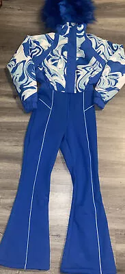$50 • Buy ASOS 4505 Ski Suit  W/ Hood Blue & White Size 2 , New With Tags : Ski & Snow