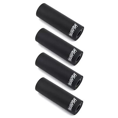 4x FIT BIKE CO BMX SLEEPER PEGS 4.25  LONG BLACK ECLAT PRIMO ODYSSEY CULT • $54.95