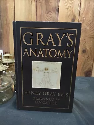 Gray's Anatomy 1995 Barnes & Noble Hard Cover Gold Leaf 15th Ed Medical Book • $4.99