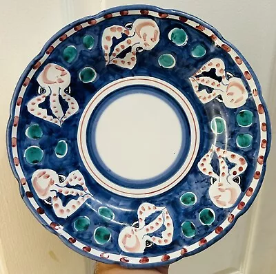 Vietri Pottery-Campagna Style Pattern 9’’ Pasta Plate Made/Painted By Hand-Italy • $36.99