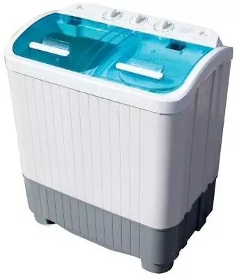 Deluxe Twin Tub Washing Machine Spin Dryer Camping Caravan Motorhome Student • £149.95