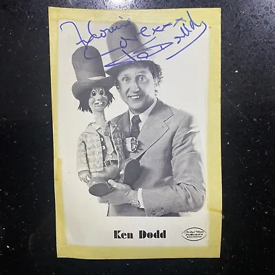 Ken Dodd Autographed Photo  • £10