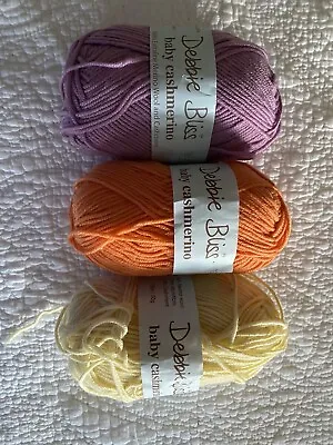 Debbie Bliss Baby Cashmerino ~Merino Wool/Microfiber/Cashmere Yarn ~Choose Color • $5.50