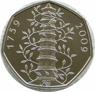 £41 • Buy Genuine Royal Mint 2019 Uncirculated Kew Gardens 50p Pence Coin.