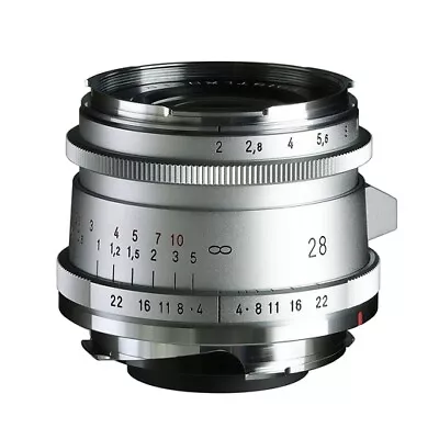 Voigtländer Ultron 2/28mm Silver VM Vintage II Aspherical Demo (1713815245) • $891.98