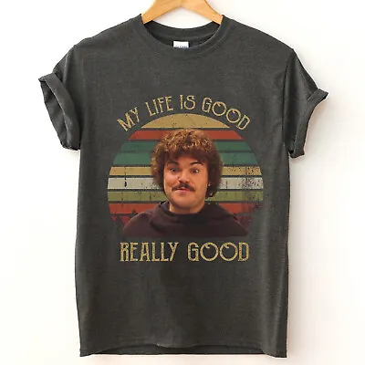 Nacho Libre Movie Nacho Comedy Funny Vintage T-shirt Retro Tee Unisex Size • $19.99