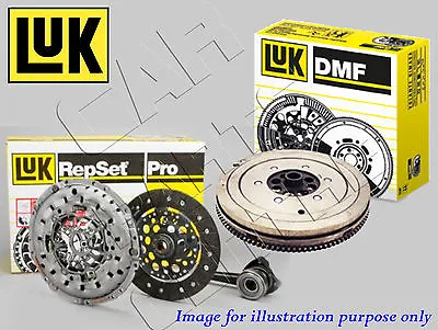 FOR VW TRANSPORTER T5 T32 2.0 TDi LUK DUAL MASS FLYWHEEL CLUTCH KIT CAAD 09- • $683.84