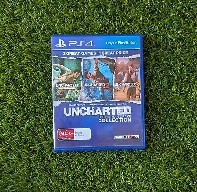 Uncharted: The Nathan Drake Collection - PS4 W/Tracking  • $15