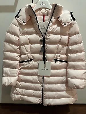 Moncler - Charpal Long Down Jacket - Soft Pink - 8A • $600