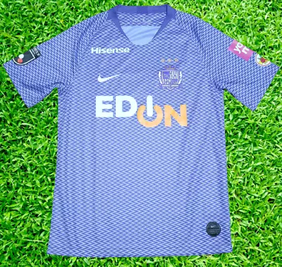 Sanfrecce Hiroshima Jersey Shirt 100% Original Japanese M 2019 J-League Japan • $59.99