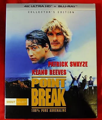 Point Break (1991) (Limited Edition 4K/UHD + Blu-ray. Brand New (sealed). • £36.99