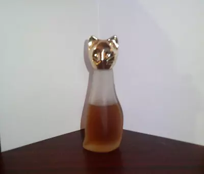 Vintage Max Factor Hypnotique Perfume Cat Bottle 1.5oz • $20