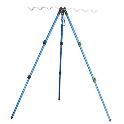 Telescopic Fishing Bracket Tripod Stand With Complex Ground Adaptable Spikes • $38.56