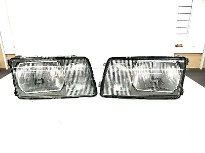 79-91 Mercedes W126 560SEL 420SEL 380SEL 300SD  Euro E-Code Headlight Lamps Set • $525