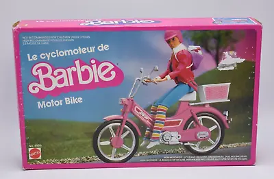 Vintage Mattel 1983 Barbie Motor Pink Bike No. 4856 New In Box • $50.08