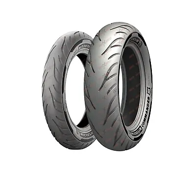 Michelin Commander III 80/90B21 150/80B16 Front Rear Motorcycle Tires Set 3 • $382.98
